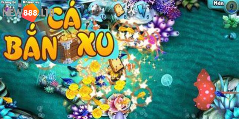 Game bắn cá ăn xu tại đơn vị New88